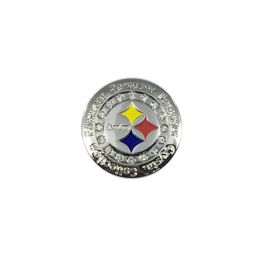 Pittsburgh Steelers Cap Clip and Golf Ball Markers